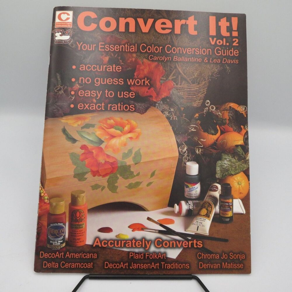 Convert It! Vol 2 Color Conversion Guide Ballantine Davis 2006 Art Craft